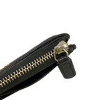 Chanel Coin Case Quilted Black Card with CC Logo Gold — view 9