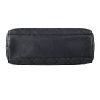 Chanel Handbag Trapezoid Bag Quilted Black Gold — view 5