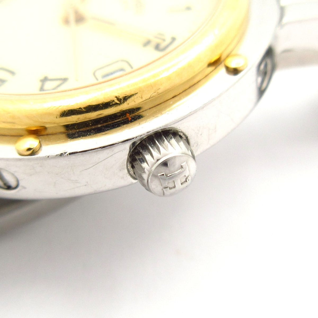 Hermes Watch Clipper Ivory — view 9