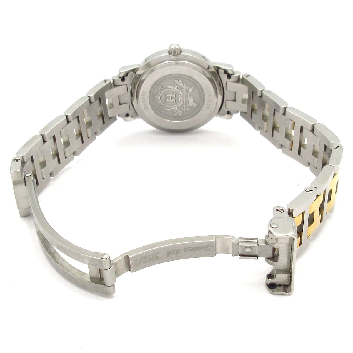 Hermes Watch Clipper Ivory — view 7