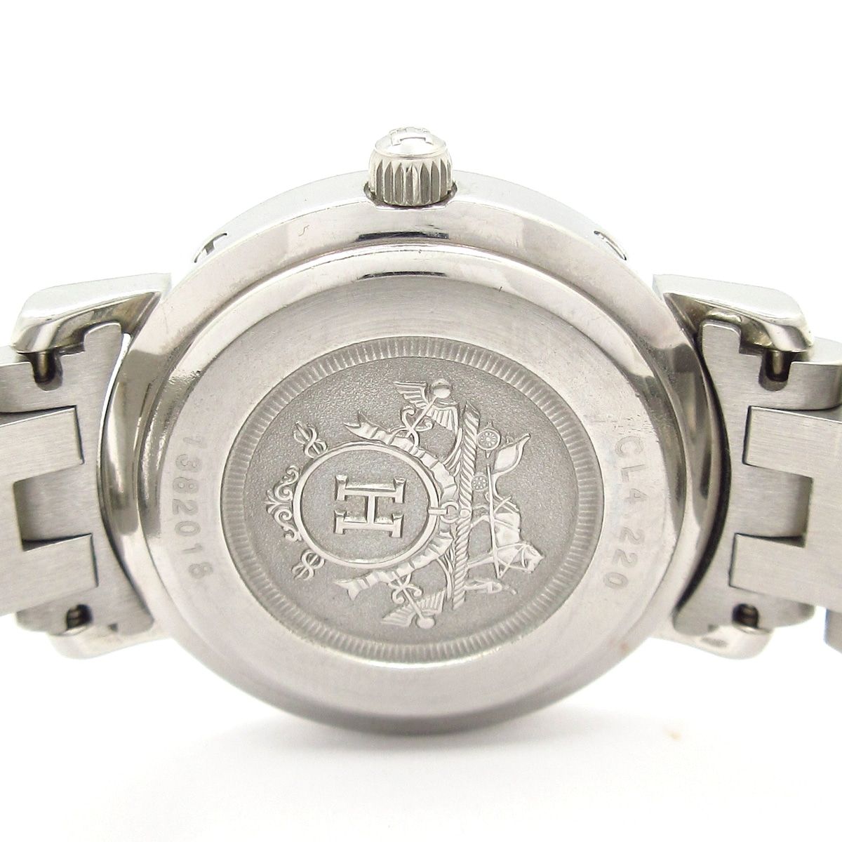 Hermes Watch Clipper Ivory — view 3