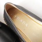 Prada Slip on 35.5 Lamb Nappa Leather Espadrilles Shoes — view 6