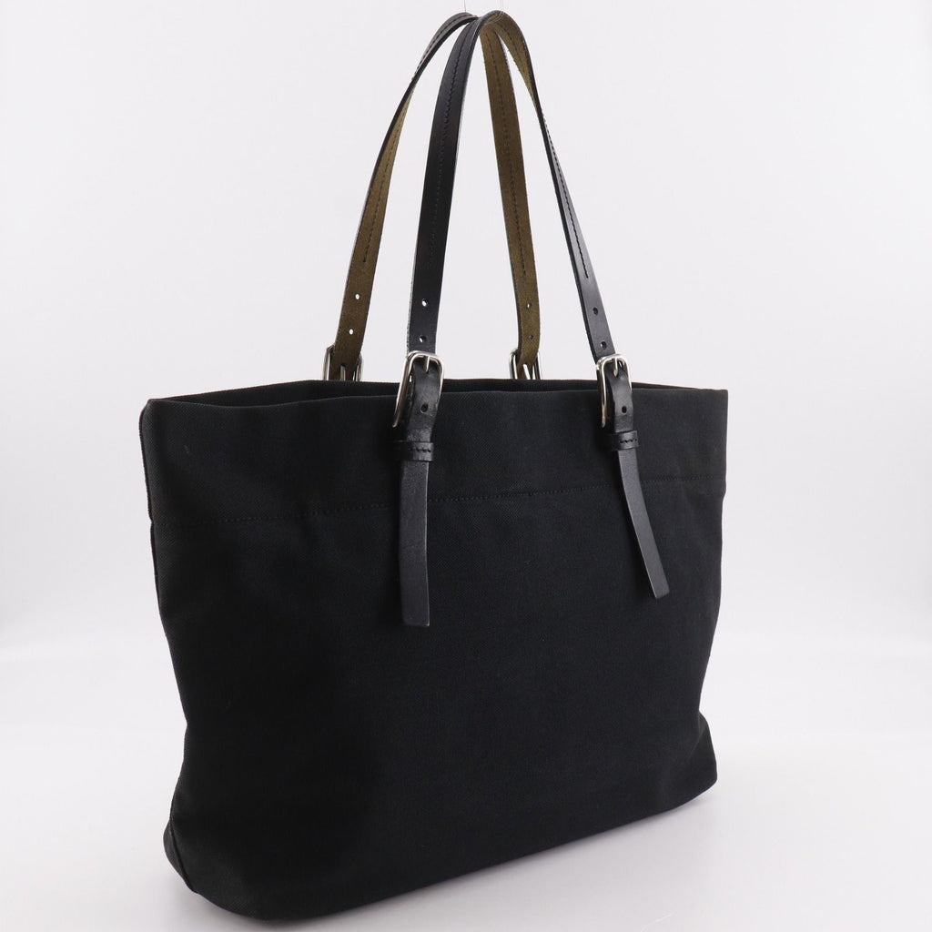 Prada Canvas Black Tote — view 3