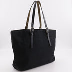 Prada Canvas Black Tote — view 3