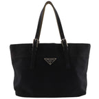 Prada Canvas Black Tote