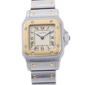 Cartier Santos Galbe SM Watch Quartz Ivory Dial