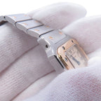 Cartier Santos Galbe SM Watch Quartz Ivory Dial — view 6