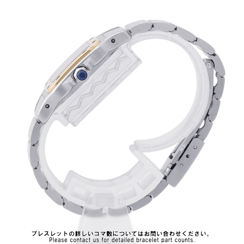 Cartier Santos Galbe SM Watch Quartz Ivory Dial — view 2