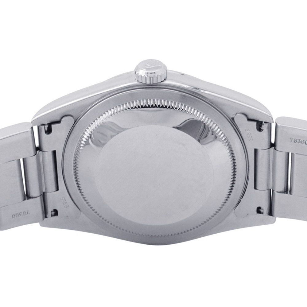 Rolex Datejust 36 Number Watch Silver Dial — view 3