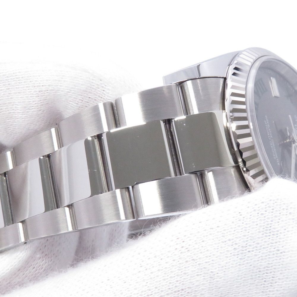 Rolex Datejust 36 SS 18k White Gold Random Watch Calf Dial Roman — view 6