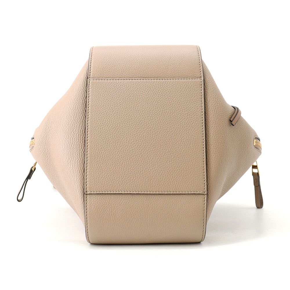 Loewe Handbag Hammock Small Soft Gray Necklace Leather 2-Way — view 3