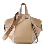 Loewe Handbag Hammock Small Soft Gray Necklace Leather 2-Way