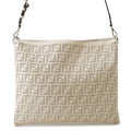 Fendi Shoulder Bag After FF Logo Leather