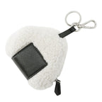 Fendi Charm Onigiri Kalungsne Cles the White Black Keychain — view 3