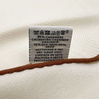 Hermes Scarf Losange New Libris Cashmere Silk Shawl White — view 4