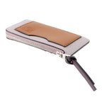 Loewe Coin Case Card Holder Soft Gray Calf Leather — view 2