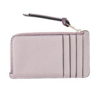 Loewe Coin Case Card Holder Soft Gray Calf Leather — view 3