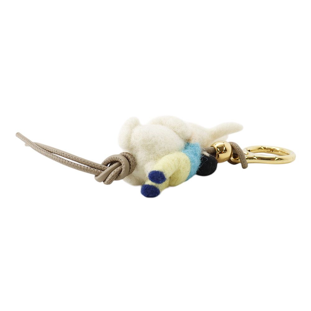 Loewe Bag Charm Rabbit Felt Leather — view 2
