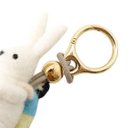 Loewe Bag Charm Rabbit Felt Leather — view 4