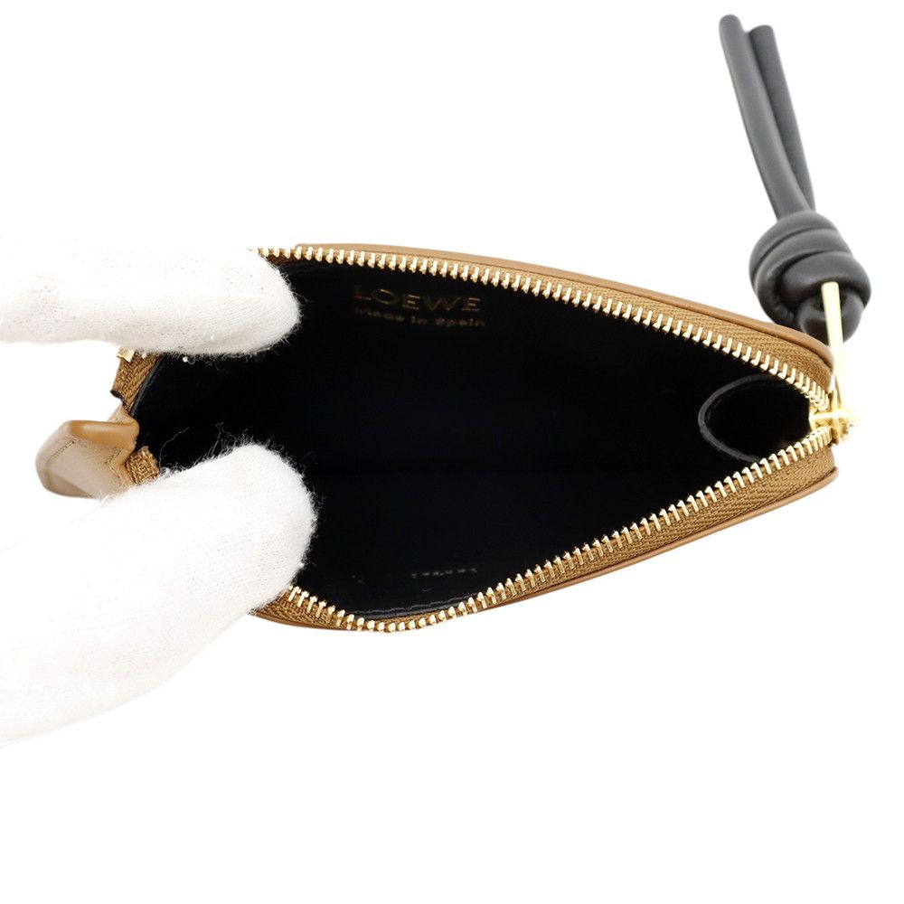 Loewe Card Case Knot Coin Holder Shiny Napa Calfskin — view 4