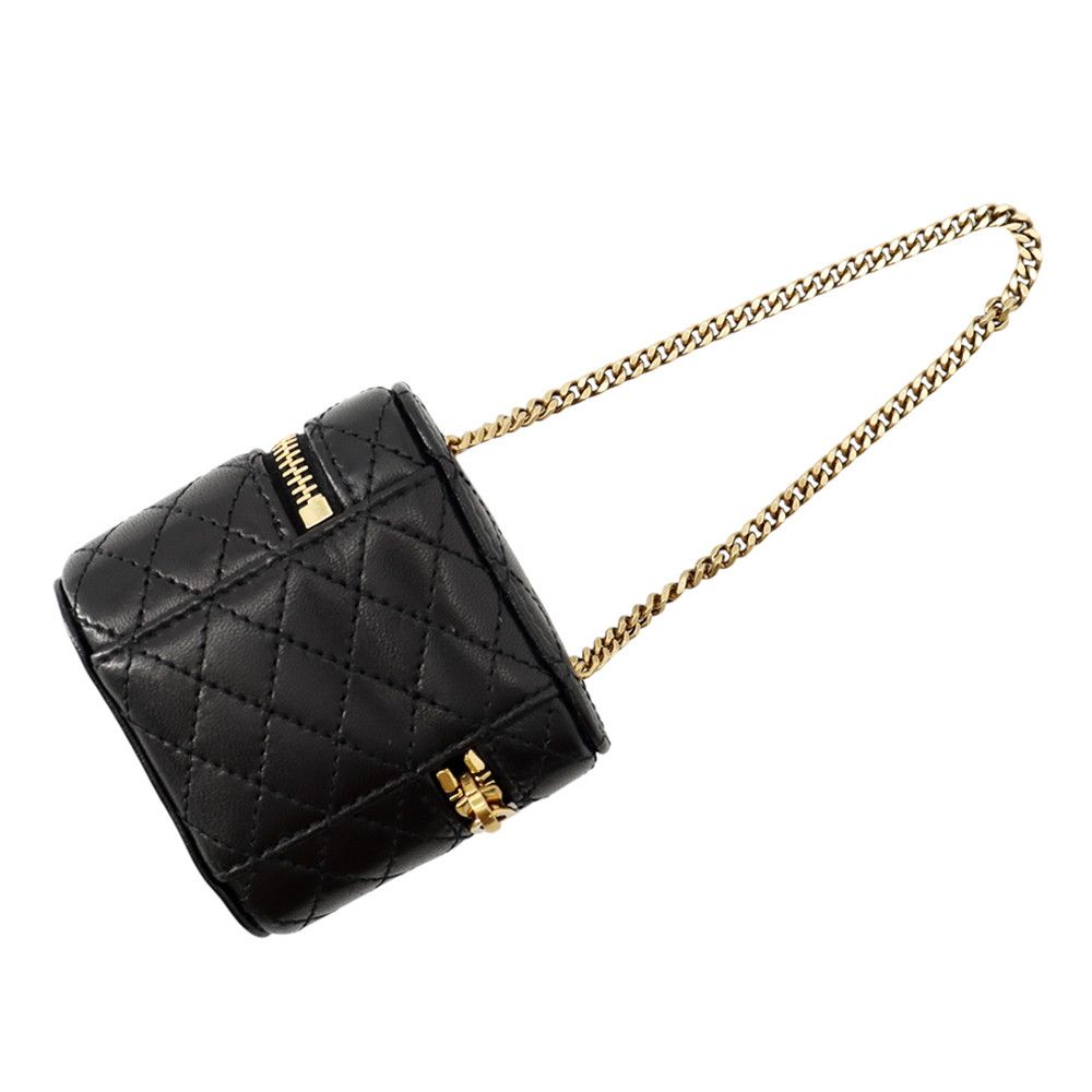 Saint Laurent Paris Bag Charm Quilted Lambskin — view 3