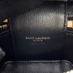 Saint Laurent Paris Bag Charm Quilted Lambskin — view 9
