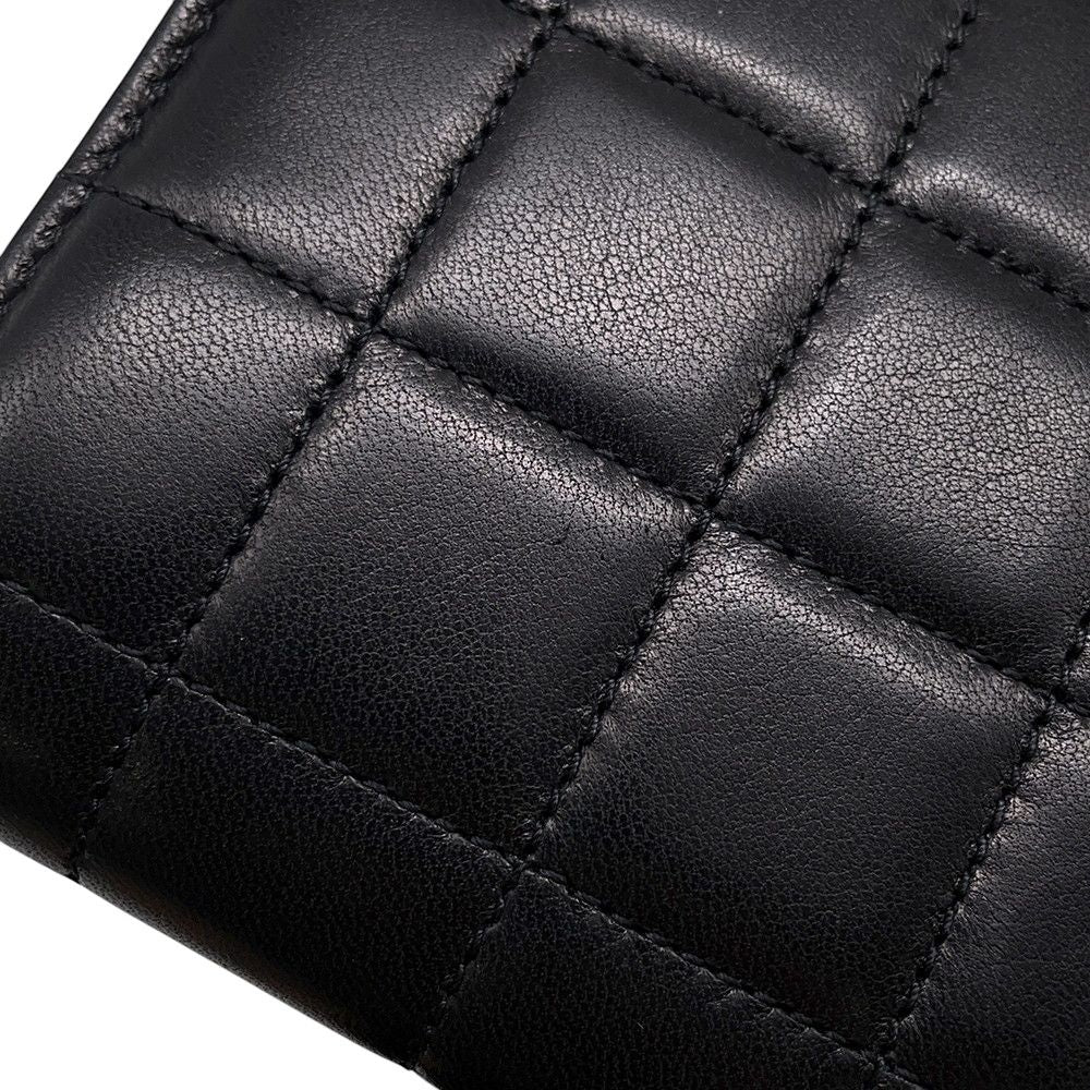 Saint Laurent Paris Chain Shoulder Wallet Maillon Cuffleather Black — view 7