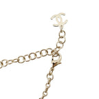 Chanel Necklace CC Logo Rhinestone — view 5