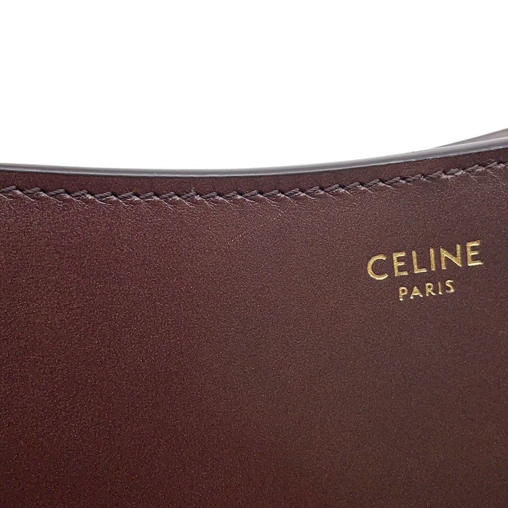 Celine Shoulder Bag Hobo Leather — view 6