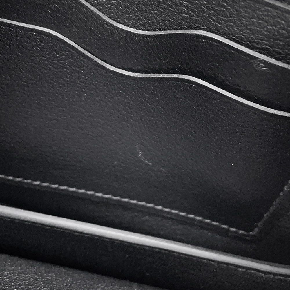 Hermes Shoulder Wallet Zip Azap Tougo Chaine D'ancre Black Gold Bague Rain — view 9