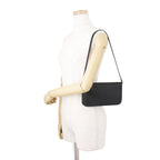 Hermes Shoulder Wallet Zip Azap Tougo Chaine D'ancre Black Gold Bague Rain — view 4