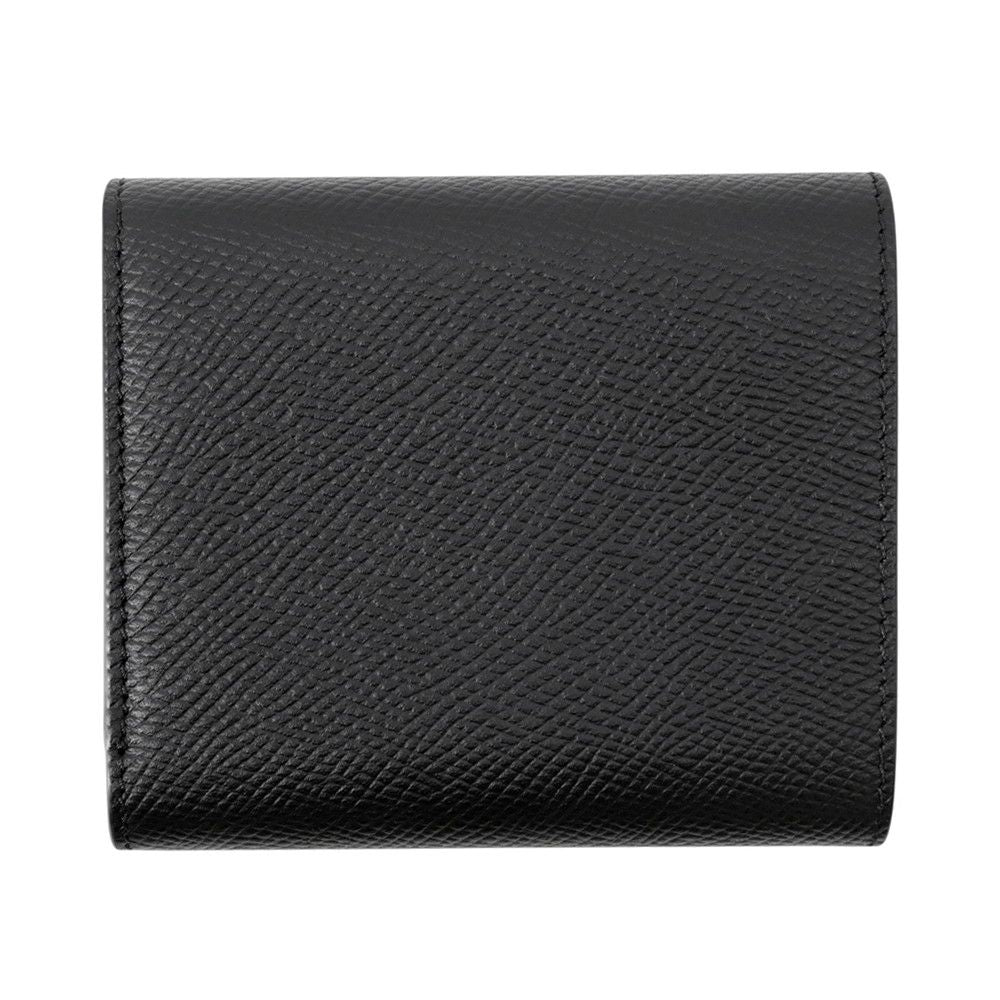 Celine Trifold Wallet Small Leather Folding Black — view 3