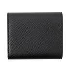 Celine Trifold Wallet Small Leather Folding Black — view 3