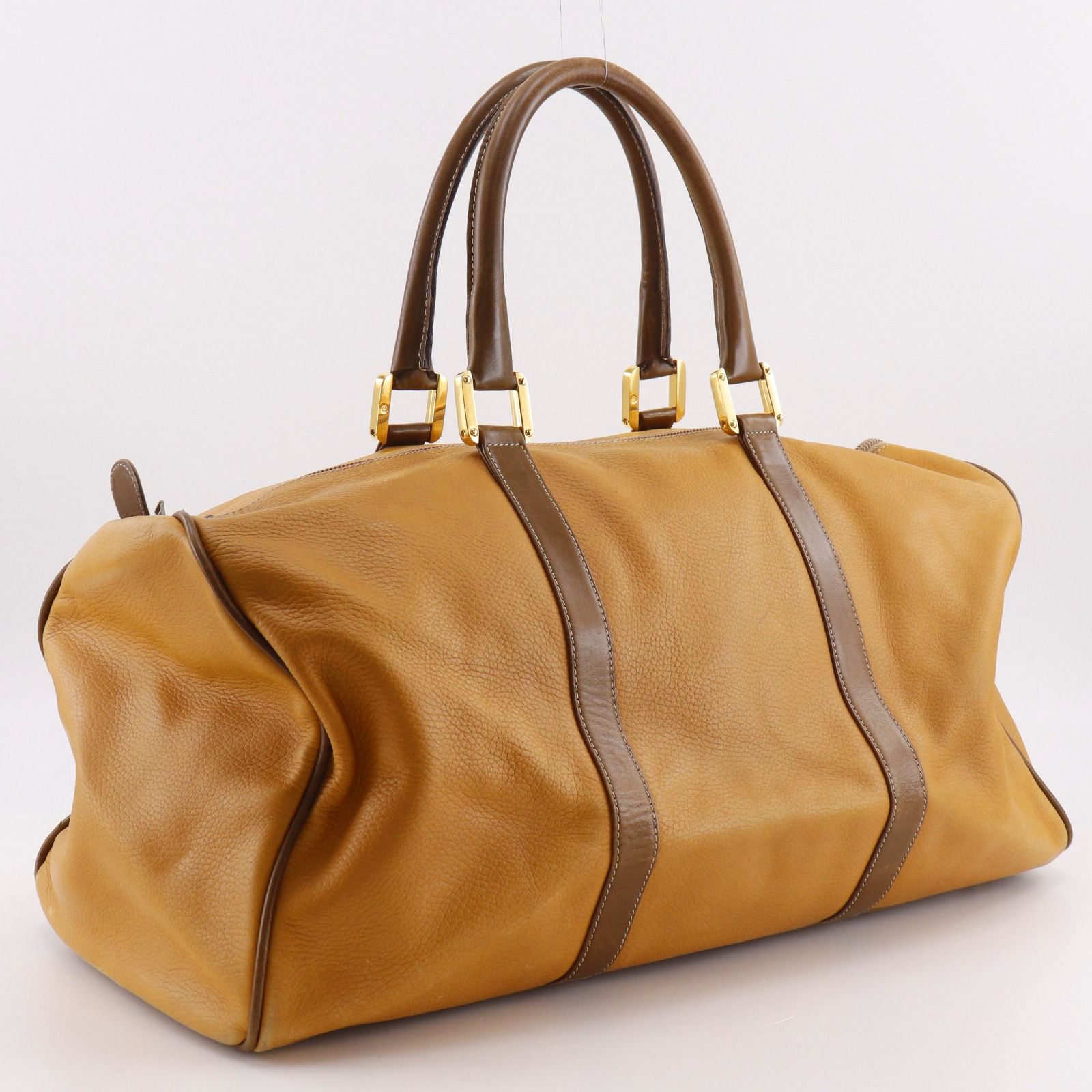 Loewe Anagram Vintage Calf Brown Boston — view 3