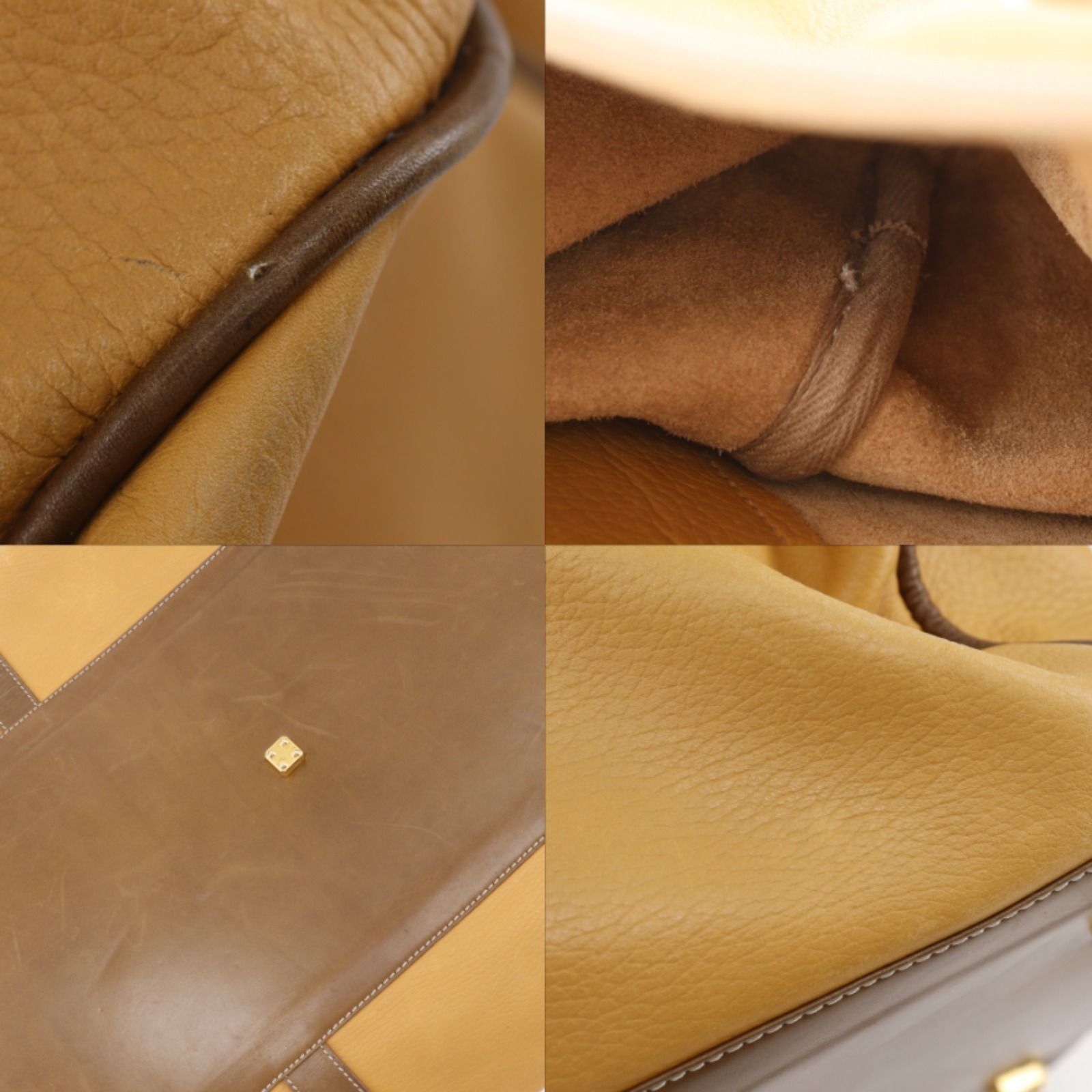 Loewe Anagram Vintage Calf Brown Boston — view 7