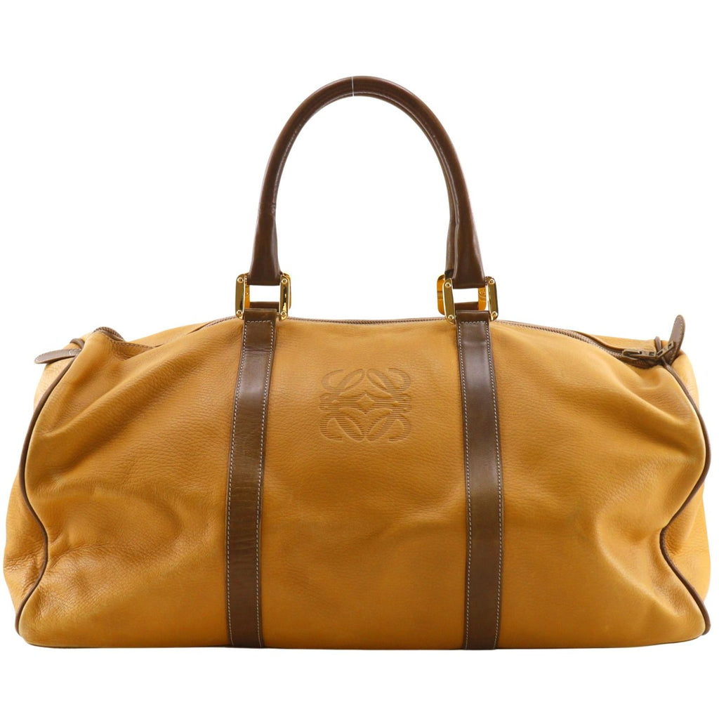 Loewe Anagram Vintage Calf Brown Boston