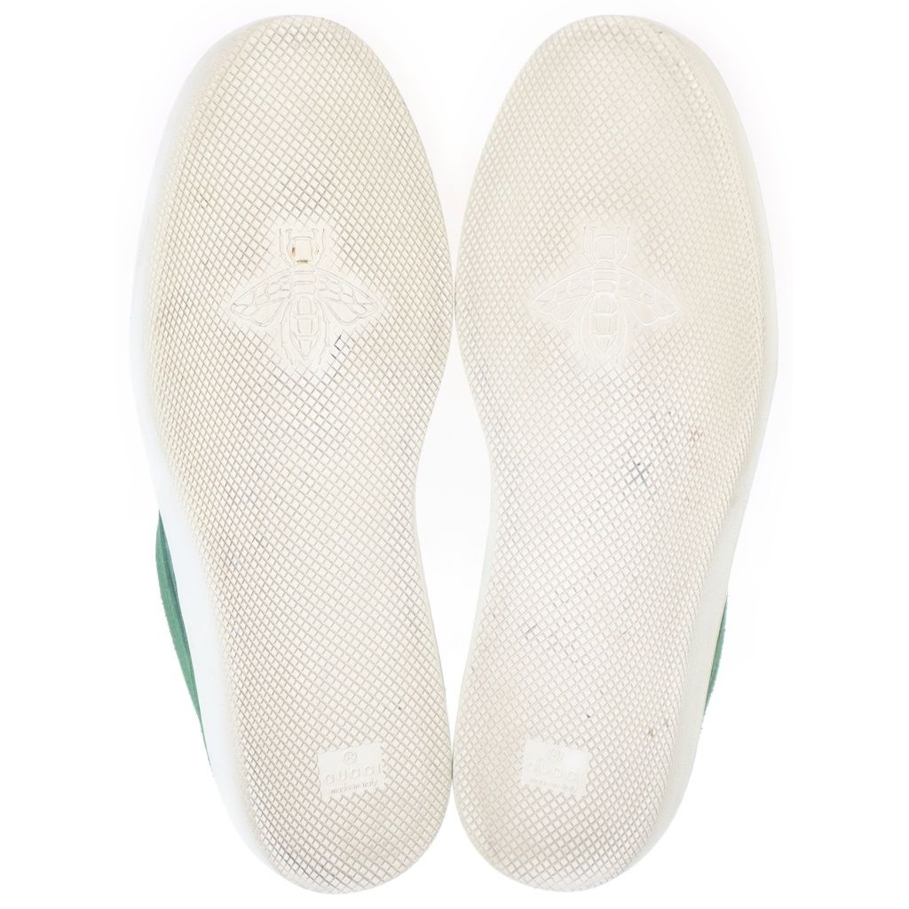 Gucci Interlocking Low Cut Sneakers Green — view 5