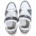Louis Vuitton LV Sweatshirt Line Sneakers White — view 4