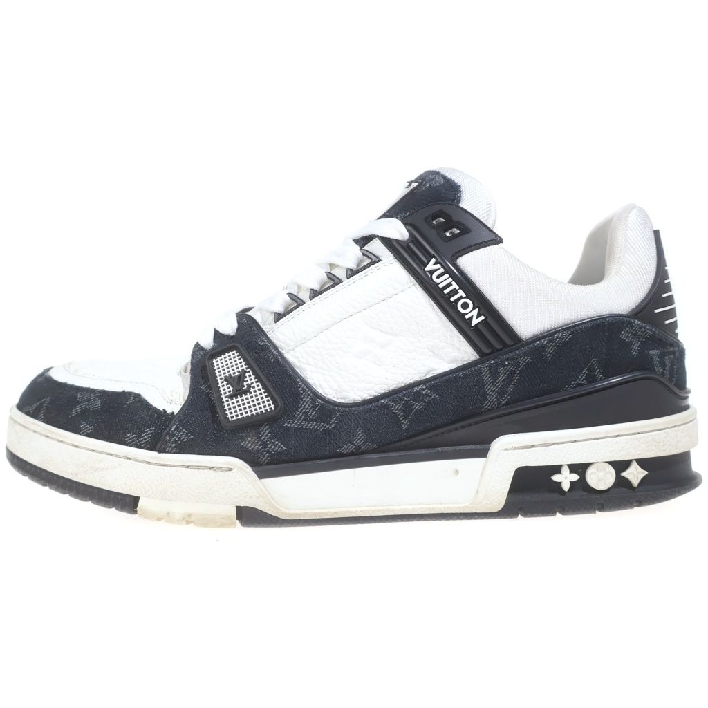 Louis Vuitton LV Sweatshirt Line Sneakers White