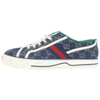 Gucci Tennis Low Cut Sneakers Indigo Blue 9