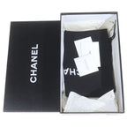 Chanel Espadrilles Denim Gray Slip Ons 38 Slipper — view 6