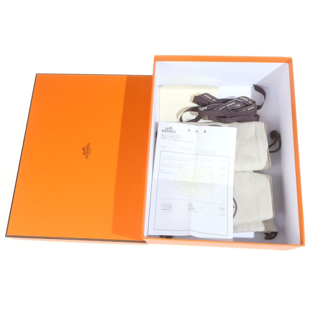 Hermes Eze Platform Sandals Black — view 6