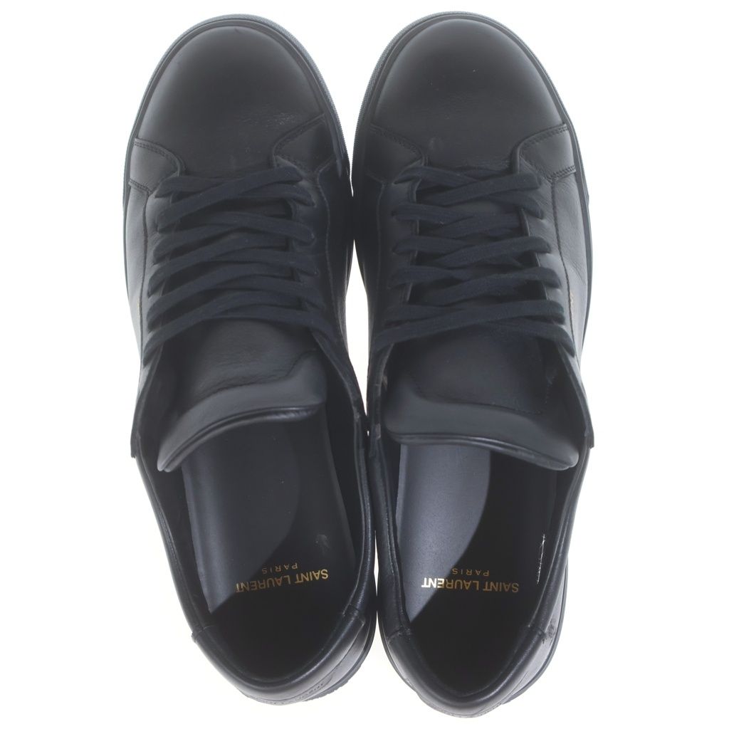 Saint Laurent Paris Low Cut Sneakers Black — view 4