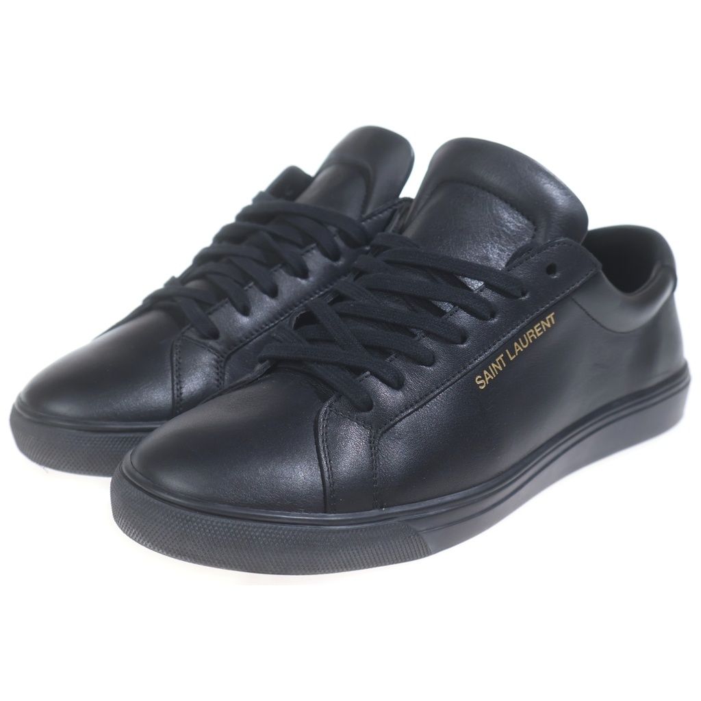 Saint Laurent Paris Low Cut Sneakers Black — view 2