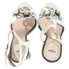 Fendi Bijou Sandals White — view 4