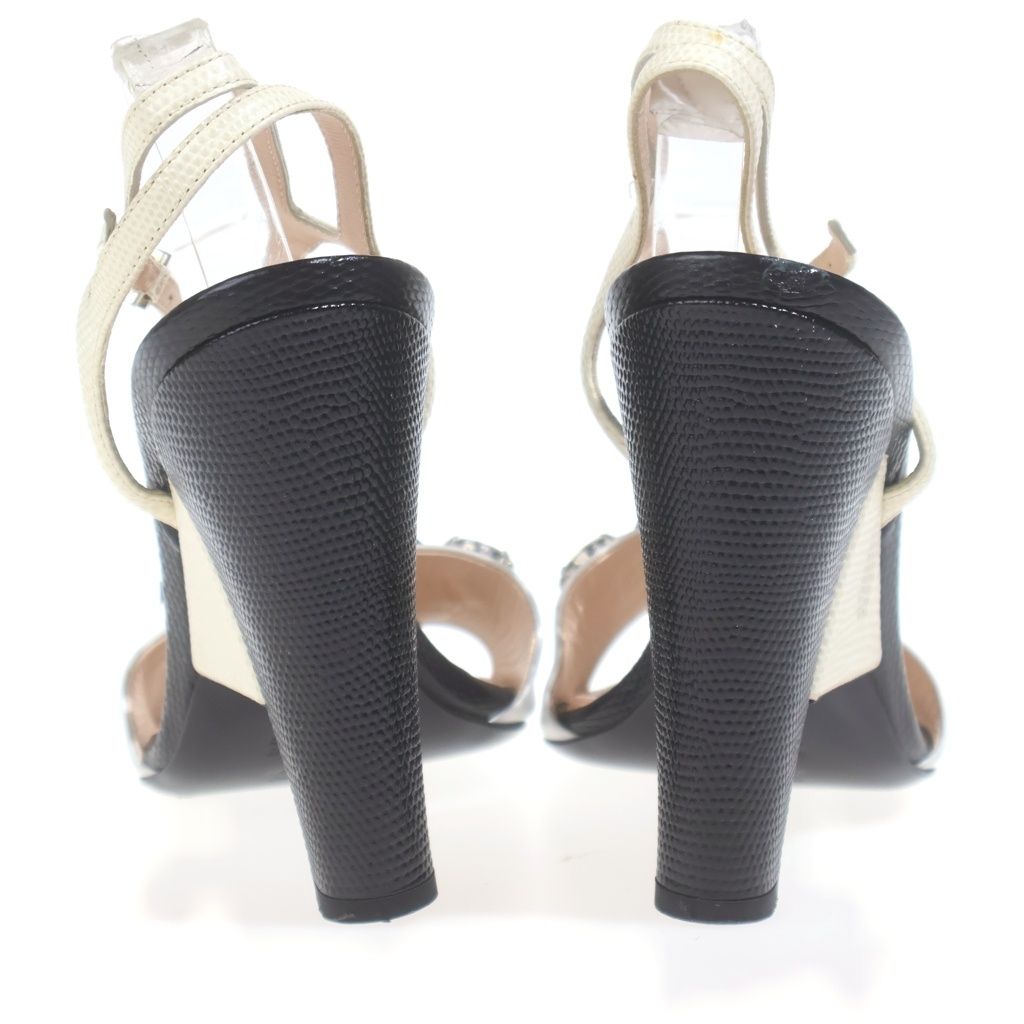 Fendi Bijou Sandals White — view 3