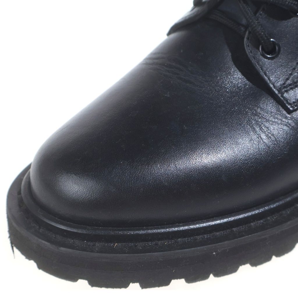 Celine Short Leather Boots Black — view 6