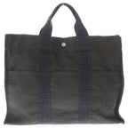 Hermes Her Line MM Tote Gray Canvas — view 2