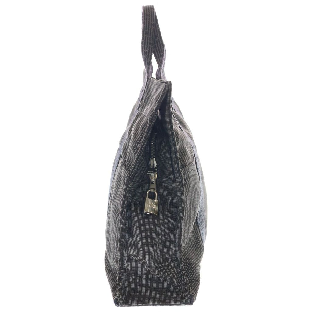 Hermes Her Line MM Tote Gray Canvas — view 3