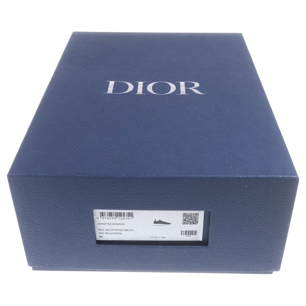 Dior Neoprene Mesh Low Cut Sneakers Black — view 7